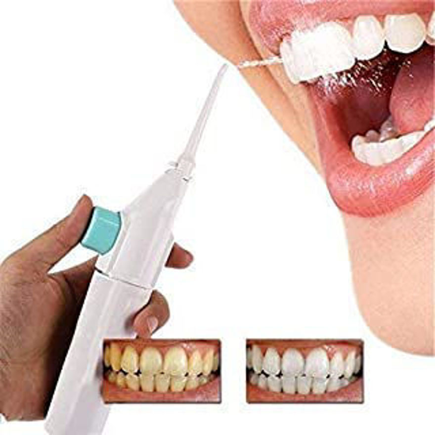 Picture of Dental Care Water-Jet Flosser Air Technology Cords Teeth Power Flossier