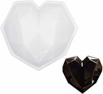 Picture of Diamont Heart Shape Chocolatecake Mould