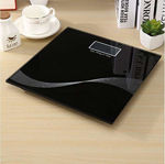 Picture of Digital Lcd Weight Temperature Displayed Personal Weighing Bathroom Scale
