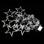 Picture of Decorative Star Curtain Led Lights For Diwali Christmas Wedding