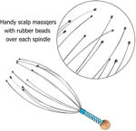 Picture of Hand Scalp Massager, Manual Head Massage Tingler