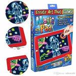 Picture of Kids Learning Drawing Magic Pad Light Up Drawing Pad Board
