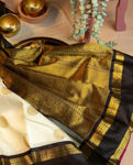 Picture of Kalgi Archaic Traditional Kanchi Soft Silk Sari With Attached Blouse