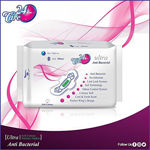 Picture of 24care Anti Bacterial Sanitary Pads