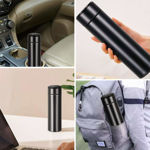 Picture of Stainless Steel Water Thermal Bottle Led Temperature Display Black