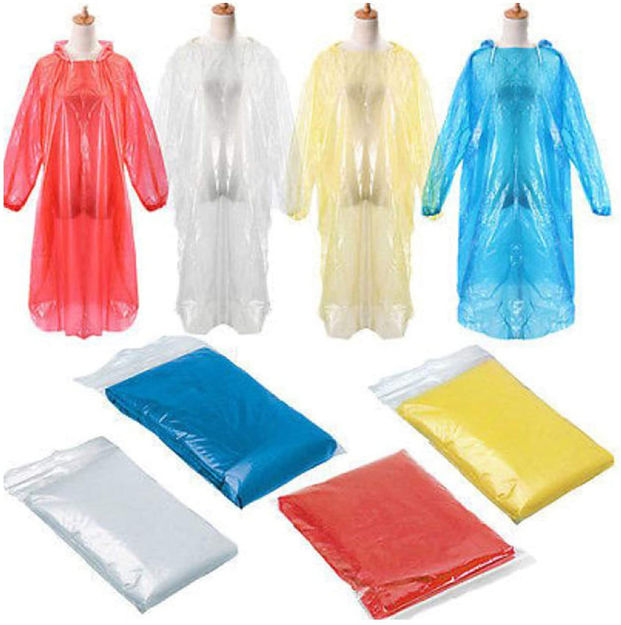 Picture of Unisex Disposable Pocket Size Easy To Carry Digi Raincoat