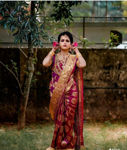 Picture of Beautiful Richi Pallu Jacquard Saree For Wedding