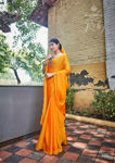Picture of Pure Georgette With Stylish Fashionabale Saree