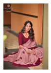 Picture of Crystal Moss With Swarovski Tassels & Fancy Sequins Blouse Saree