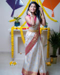 Picture of Pure Georgette With Stylish Beautiful Saree