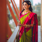 Picture of Beautiful Design Richi Pallu Saree For Wedding