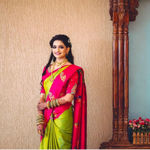Picture of Beautiful Design Richi Pallu Saree For Wedding