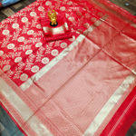 Picture of Organic Banarasi Sarees With Blouse For Wedding