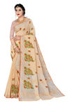 Picture of Pure Lilan And Beautiful Embroider Work Saree
