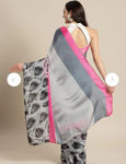 Picture of Festival collection with cream printed saree