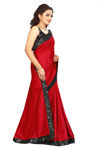 Picture of Simple Sober Pure Silk Saree For Wedding With Blouse