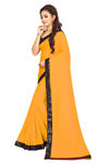 Picture of Banglory Yellow Silk With Fully Sequence Work With Blouse Piece