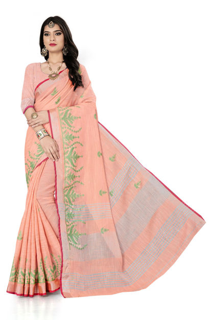 Picture of Best Embroidery And Beautiful Work Saree