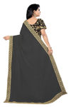 Picture of Simple sober Saree With Blouse Pice  For Wedding