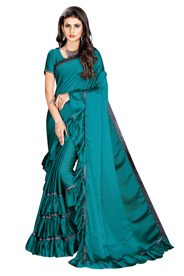 Picture of PURE  Georgette With  STYLISH FASHIONABALE  SAREE