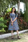 Picture of Women's Beautiful Printed Western Wear For Party