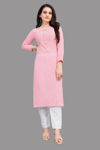 Picture of Port Bliss Women's Pure Cotton Printed Straight Kurti