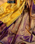Picture of Exclusive Jacquard Kanchipuram Silk Saree With Blouse