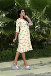 Picture of Pure Georgette Party Wear Maxi Dress Best Color Dress