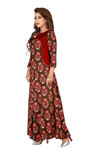 Picture of Pure Georgette With Fancy Lace & Beautiful Blouse Kurti