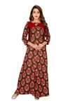 Picture of Pure Georgette With Fancy Lace & Beautiful Blouse Kurti