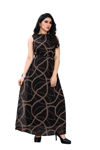 Picture of Pure  Georgette With   Fancy Lace &  Beautiful Black Kurti For Women