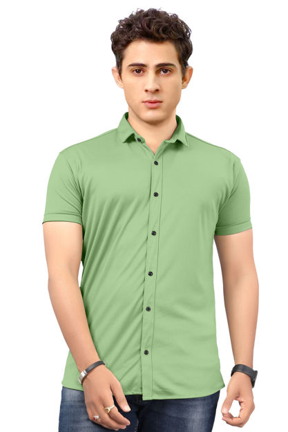 Picture of Simple Sober Regural Fit Shirt  For Holiday