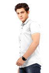 Picture of Smart Best White Colour Regular Cotton Shirt