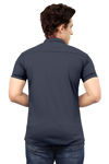 Picture of Men's Casual Solid Lycra Shirt  For Holiday