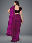 Picture of Expensive Polyester Lycra Saree With Blouse Piece