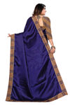 Picture of Heavy Satin Silk Saree With Blouse For Weddind