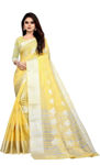 Picture of Heavy Linen Pure Cotton Saree With Blouse