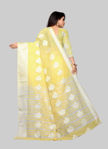 Picture of Heavy Linen Pure Cotton Saree With Blouse