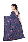 Picture of Simple Sober Polyester Lycra Saree With Blouse