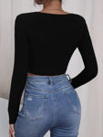 Picture of Black Beautifull Fancy And Best Western Wear Top