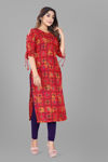 Picture of Pure Cotton And Beautifull Fancy Ladies Kurti