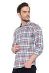 Picture of Pure Cotton And Fancy Checks Pattern Shirt