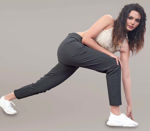 Picture of Pure Horizontal Lilnig Pattern Ladies Track Pant