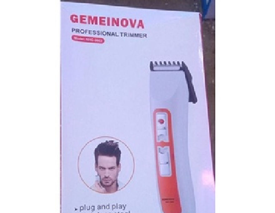 Picture of Gemei Nova Nhc 3663 Trimmercordless Blade Material Stainless Steel