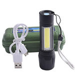 Picture of Digitech  Tactical Flashlight + Desk Lamp With Focus Zoom Torch Light