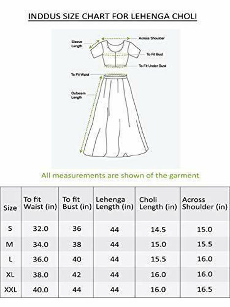 Kurti Size Chart – Moon Goddess Couture