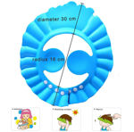 Picture of Baby Bath Cap Pack Of 1 Baby Shower Bathing Protection Cap.
