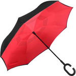 Picture of Double Layer Automatic No Drip Umbrella With C Shape Handle