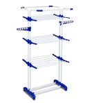 Picture of Folding Double Supported 3 Layer Cloth Drying Stand (Blue)