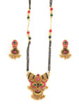 Picture of Traditional Temple Stylish Long   Black Mangalsutra For Women & Girls